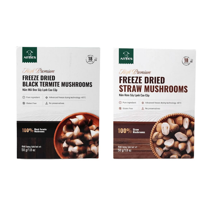 [Anvies] Mixed Mushroom Combo 2x25g 2 pack