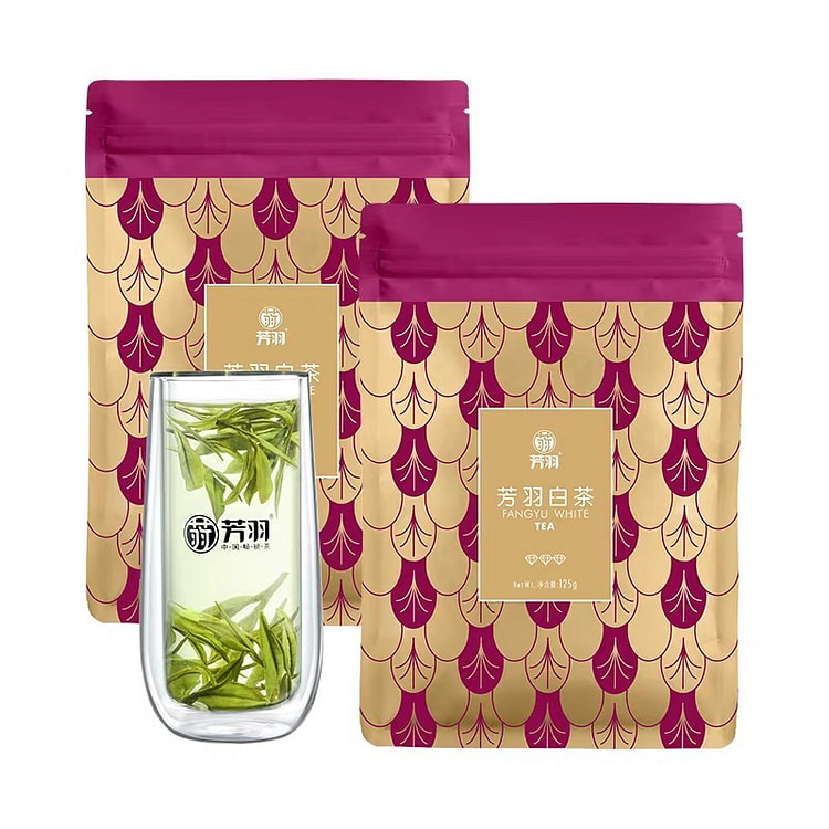 2026年新茶芳羽正宗高山安吉白茶雨前珍稀绿茶茶叶 250 克