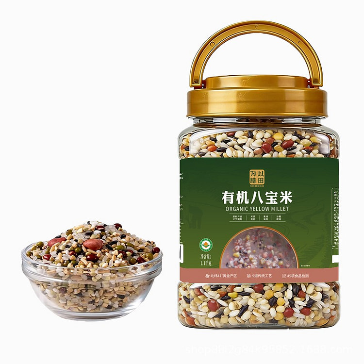 Organic Eight-Treasure Rice 1.1kg 1 can