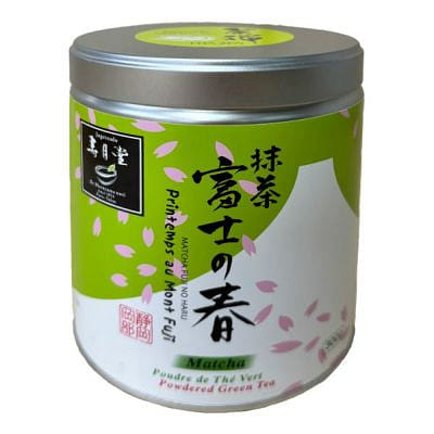寿月堂 抹茶 富士の春 300g缶 1 缶