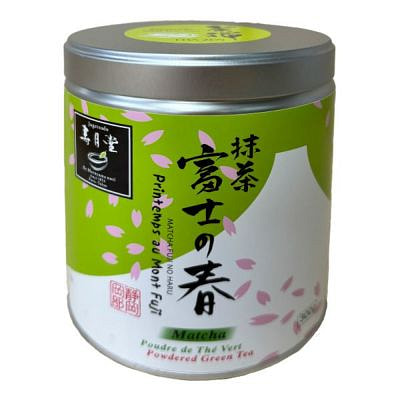 Jugetsudo Matcha Fuji no Haru 300g can