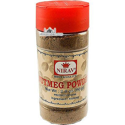 Nirav Nutmeg Powder, 2.8 oz bottle 2.8 oz