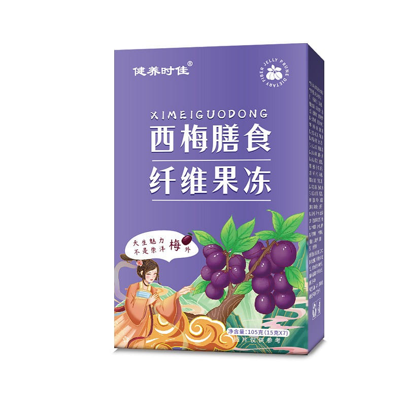 Prune dietary fiber jelly 15g * 7 strips shoot 1 send 3 3 box