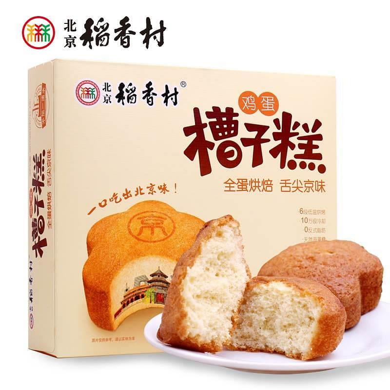 SANHE DAIHEUNG CUN Egg Trough Cake Traditional Handmade Pastry 312g 312 g