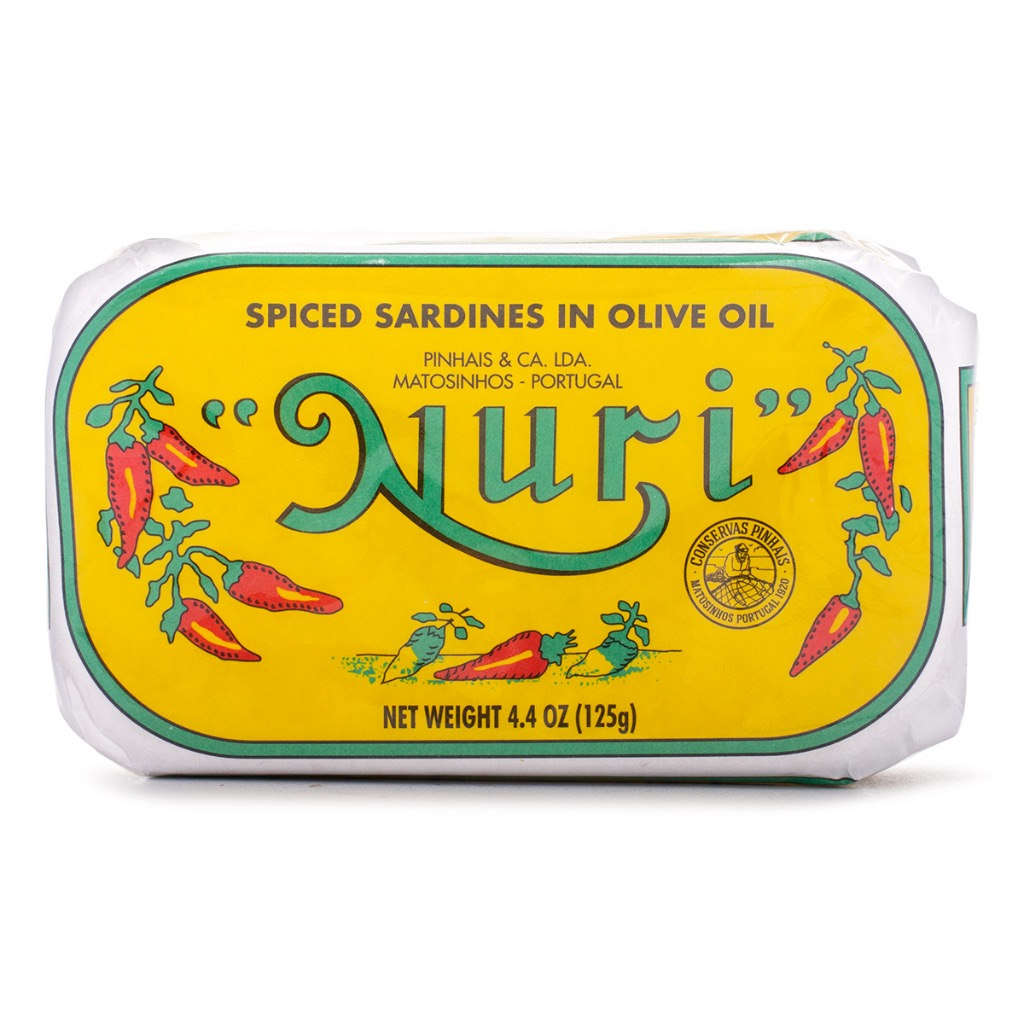 Nuri Sardinas sazonadas en aceite de oliva Weee!