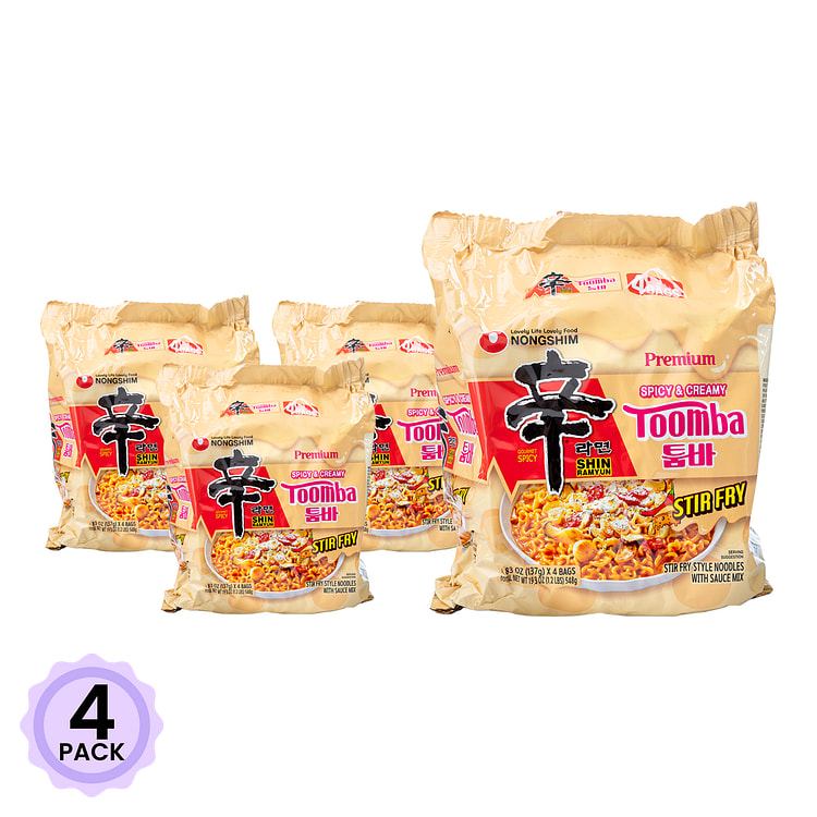 NONGSHIM Shin Ramyun Toomba 4.83 oz*4 each*4 pack