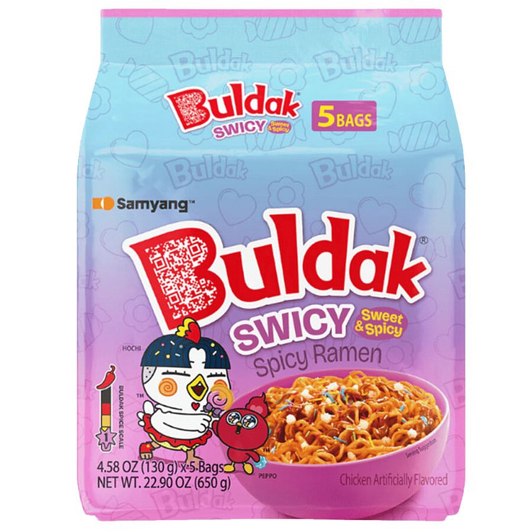 Samyang Buldak Swicy Sweet & Spicy Ramen 1 each