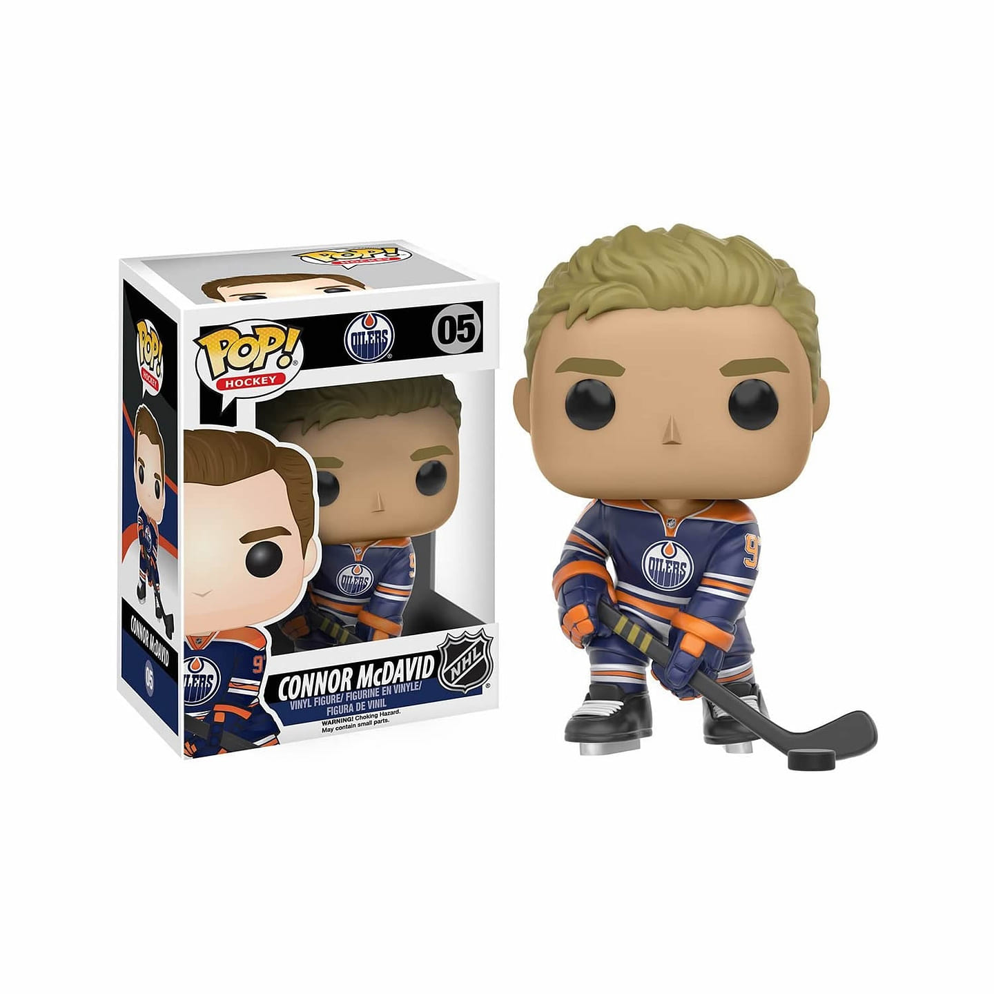 Funko POP! NHL – Conor McDavid (Edmonton Oilers) Pop Figure 1 count
