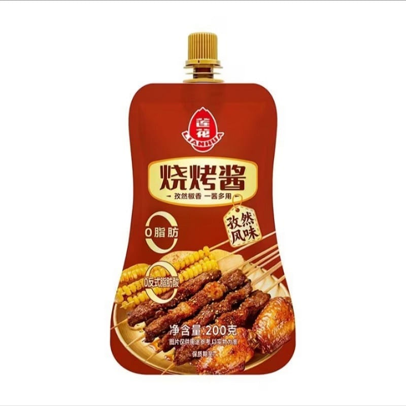 Lotus Cumin Flavored BBQ Sauce 200g*1 pack 200 g