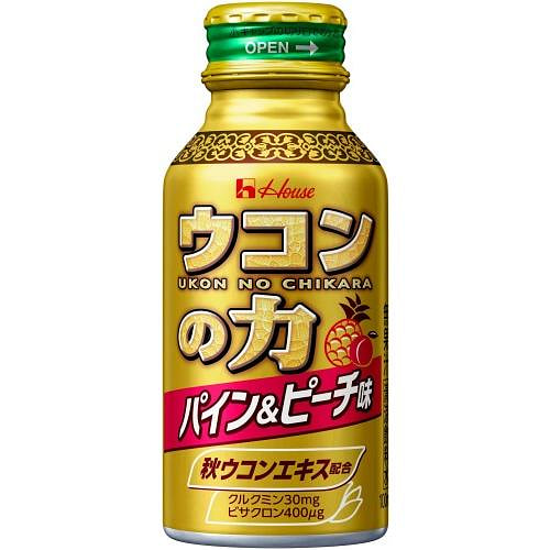 House Turmeric Drink Pineapple Peach Flavor 100ml 1 each