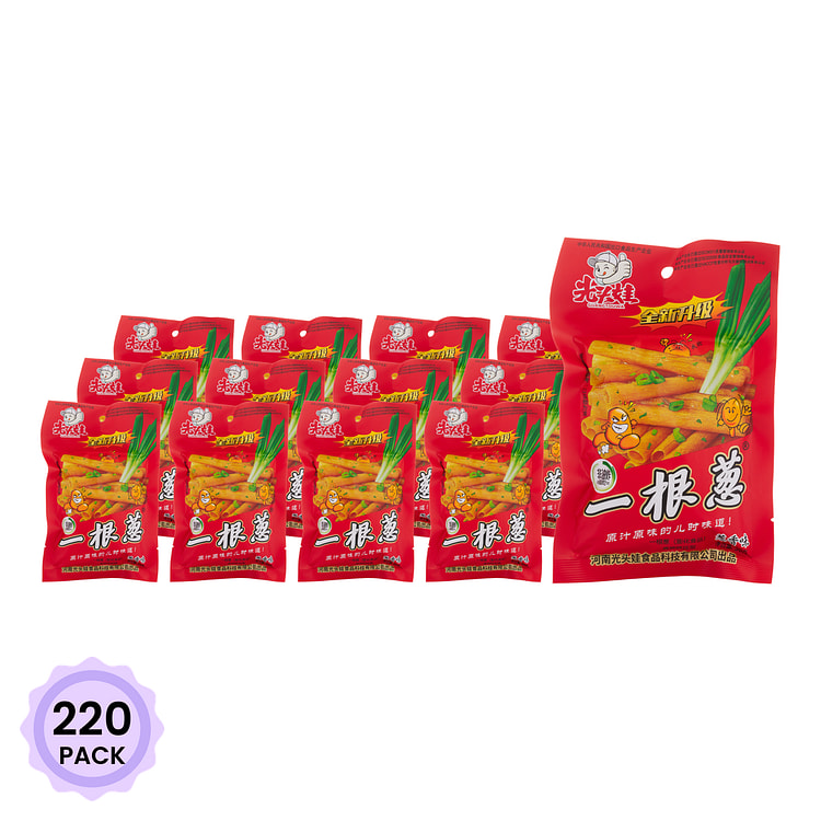 光头娃 一根葱 葱香味 30 克*220 包