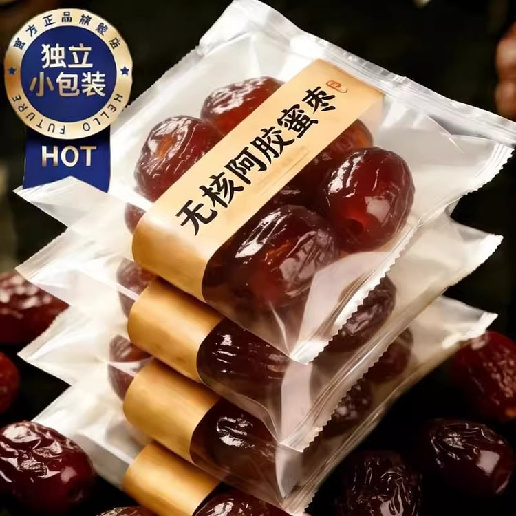 央妈推荐！蜜枣特级金丝阿胶蜜枣无核250g/袋 250 克