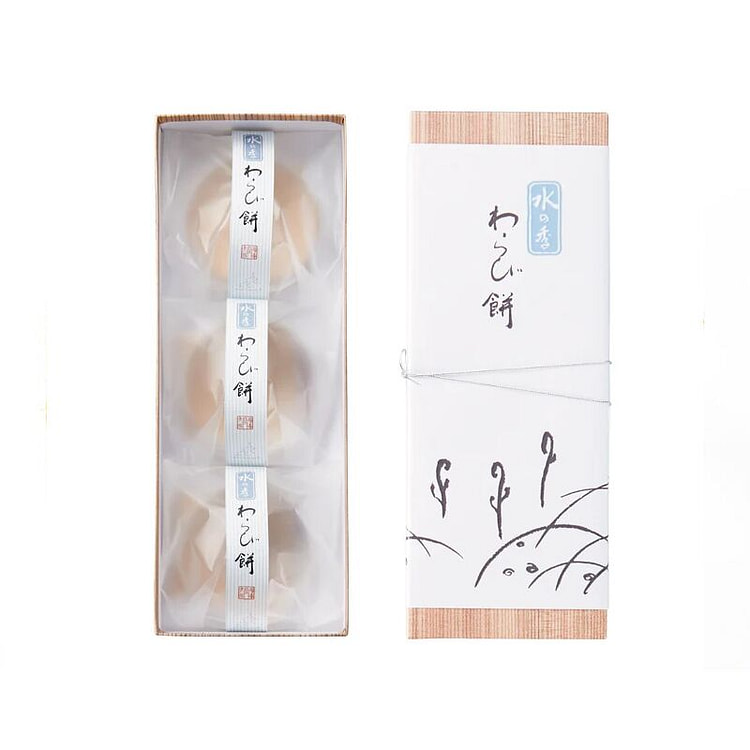 Fukujudo Hiden Clear Warabi Mochi 3pcs