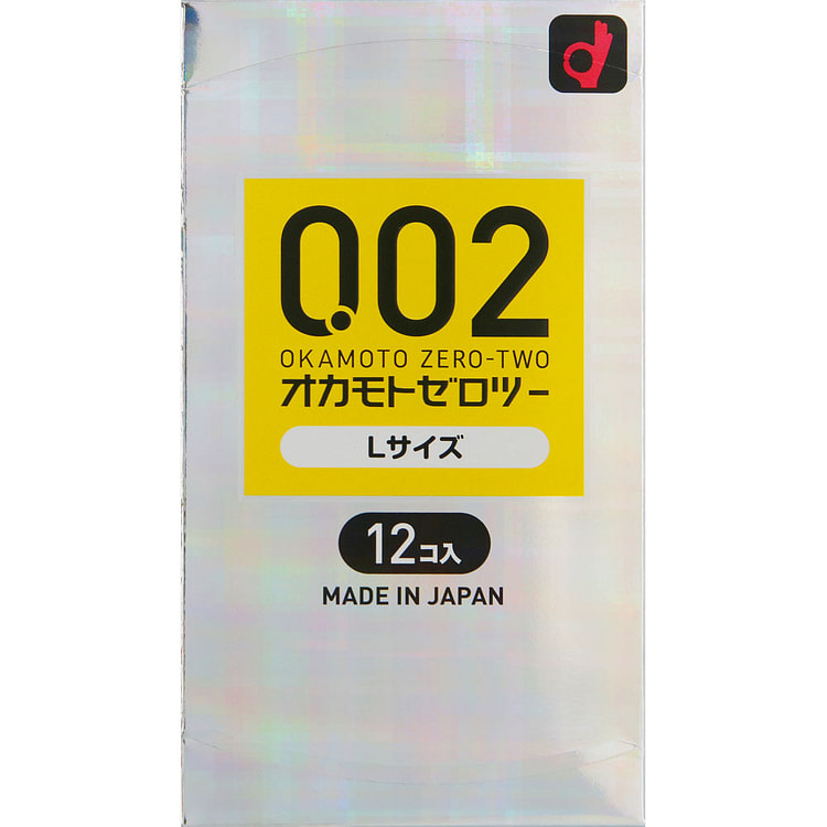 冈本 002 安全套避孕套 L码 12个 1 份