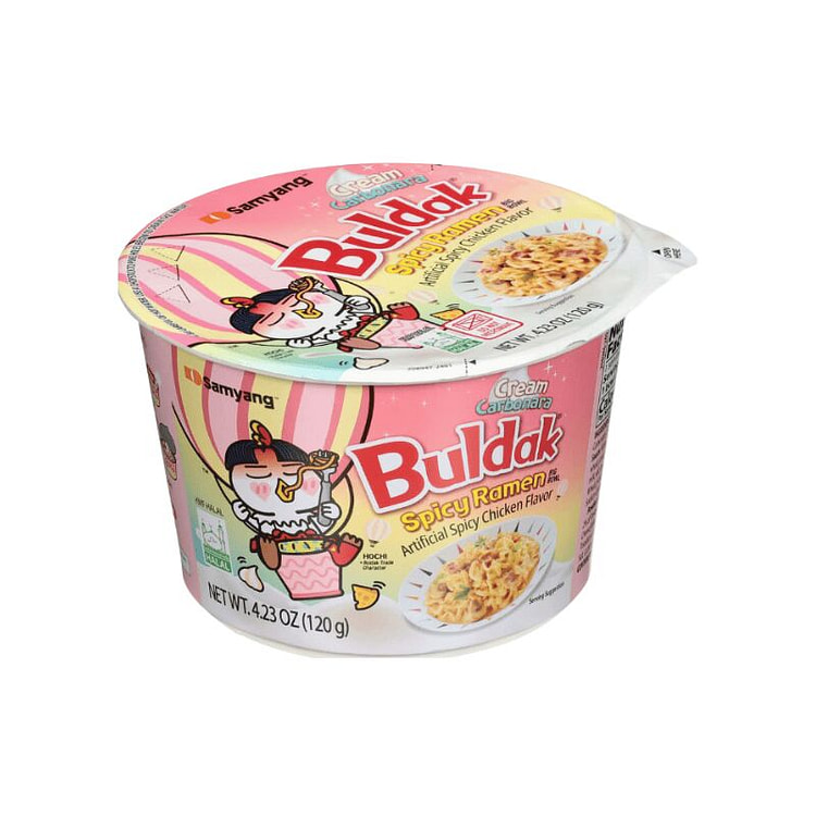 [Samyang] Buldak Carbonara Ramen Bowl 1 Pack 1 each