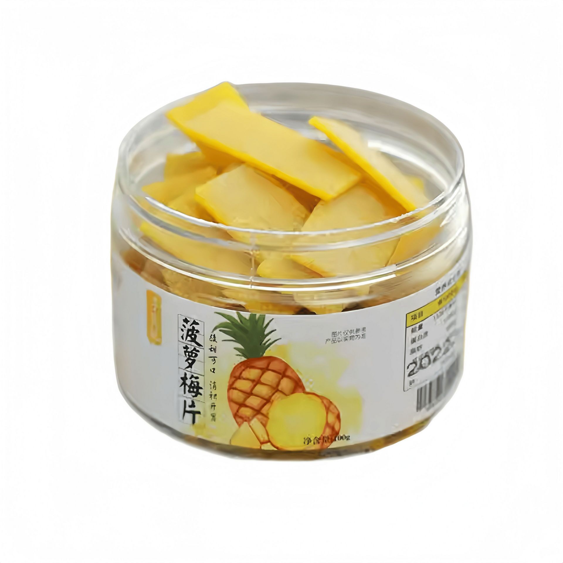 果物 pyoe Pineapple Plum Slices 100g*1 Can 100 g - Weee!