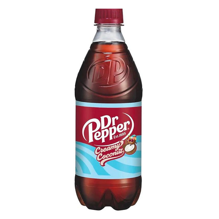 Dr Pepper Creamy Coconut 20 oz Bottle 1 each