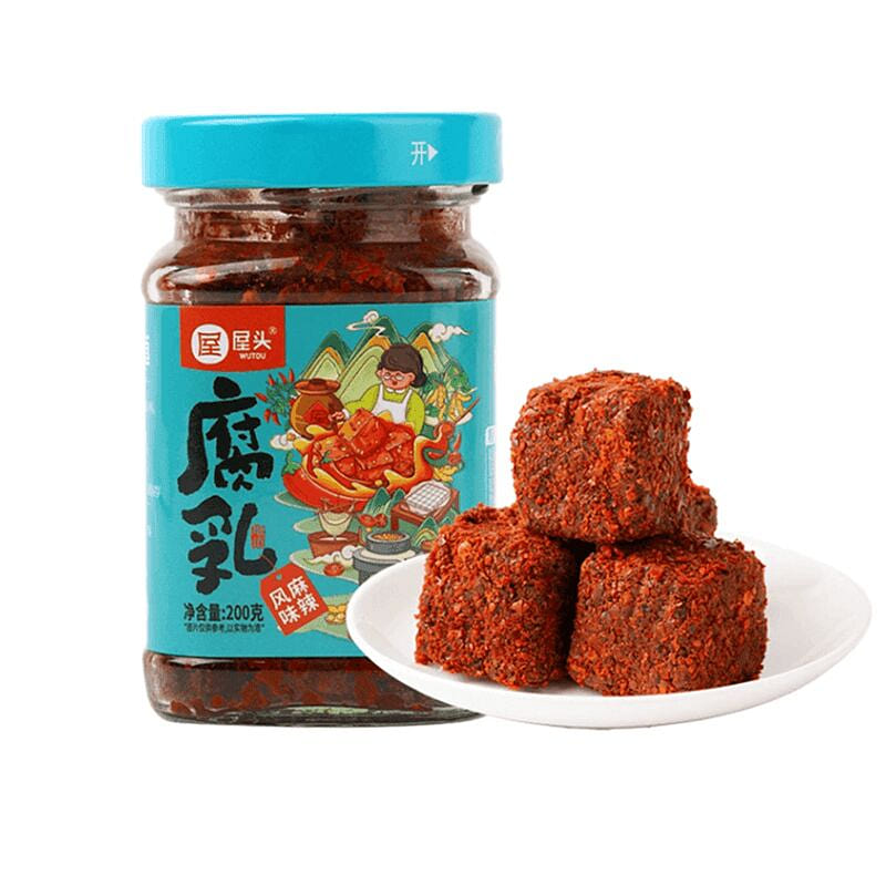 屋头麻辣豆腐乳四川特产霉豆腐 200 克