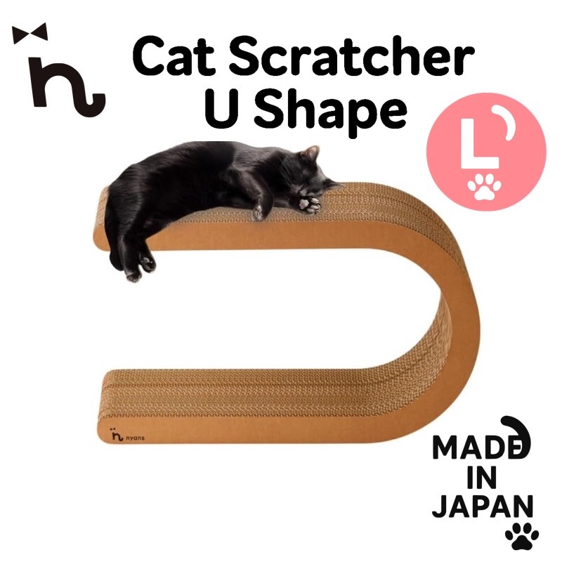 nyans 猫抓板 U 型 L 码 日本 1 份