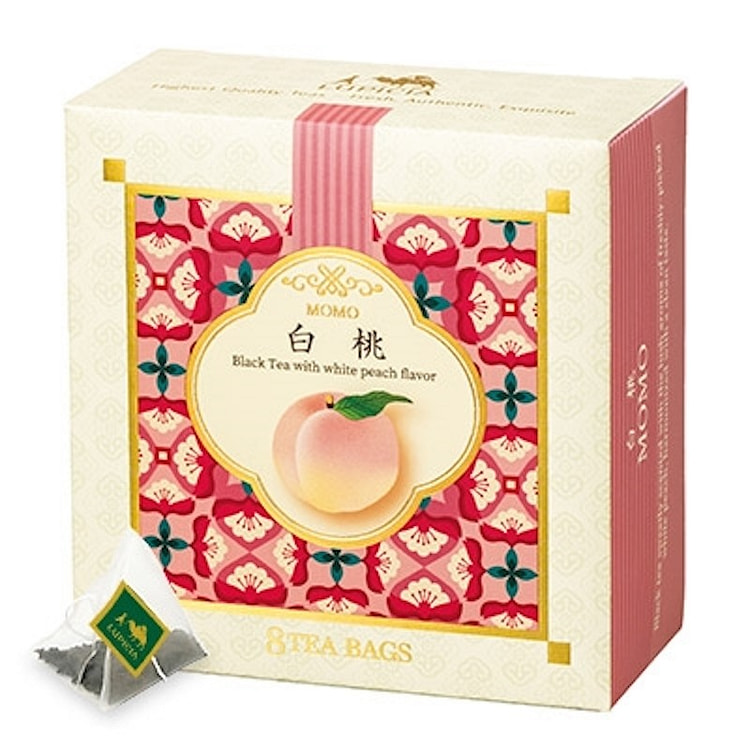 LUPICIA甜美白桃红茶茶包 8包入 50 克