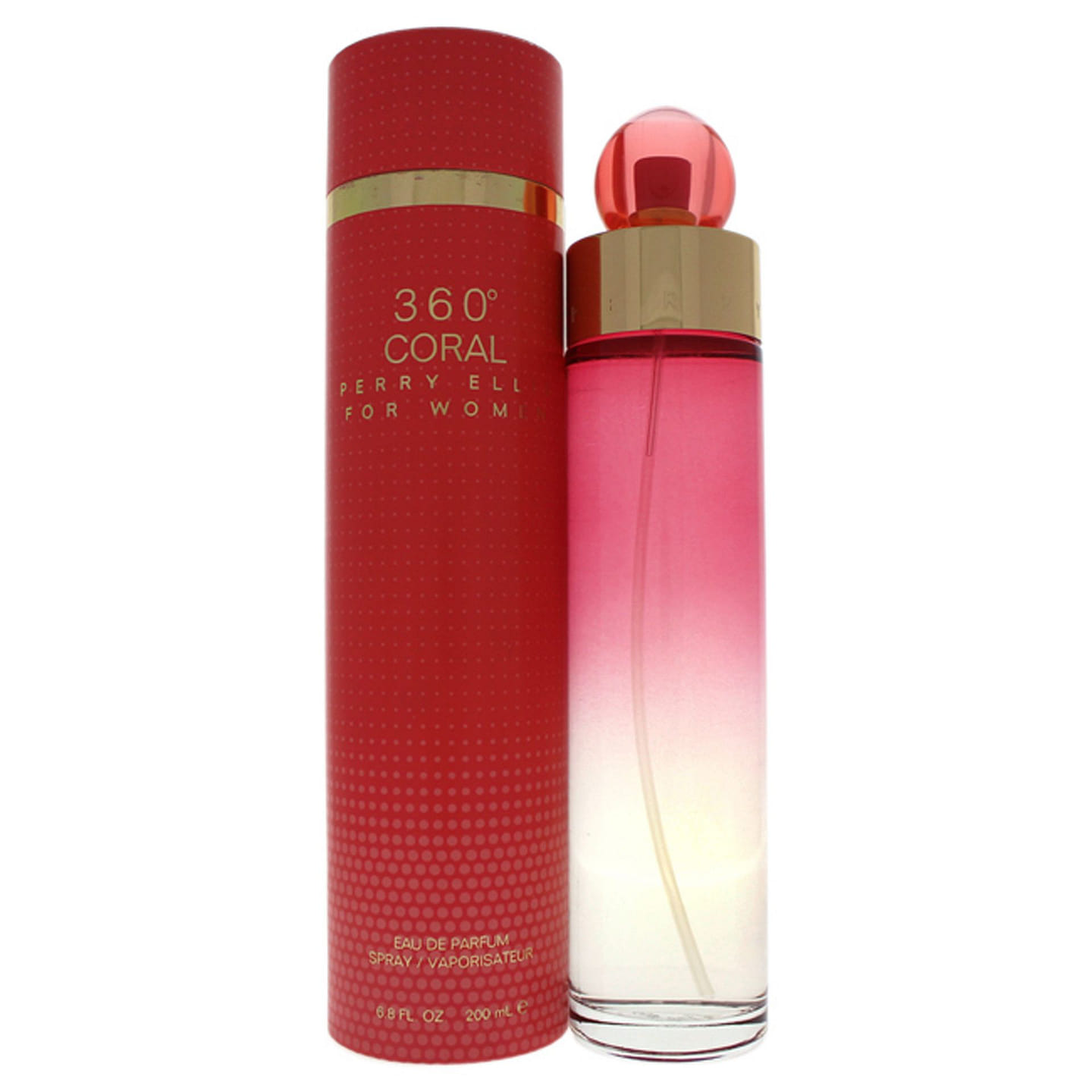 360 Coral by Perry Ellis for Women – 6.8 oz 6.8 oz