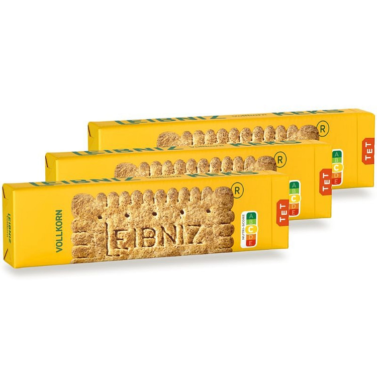 Leibniz 全麦饼干（3包) 3x200g