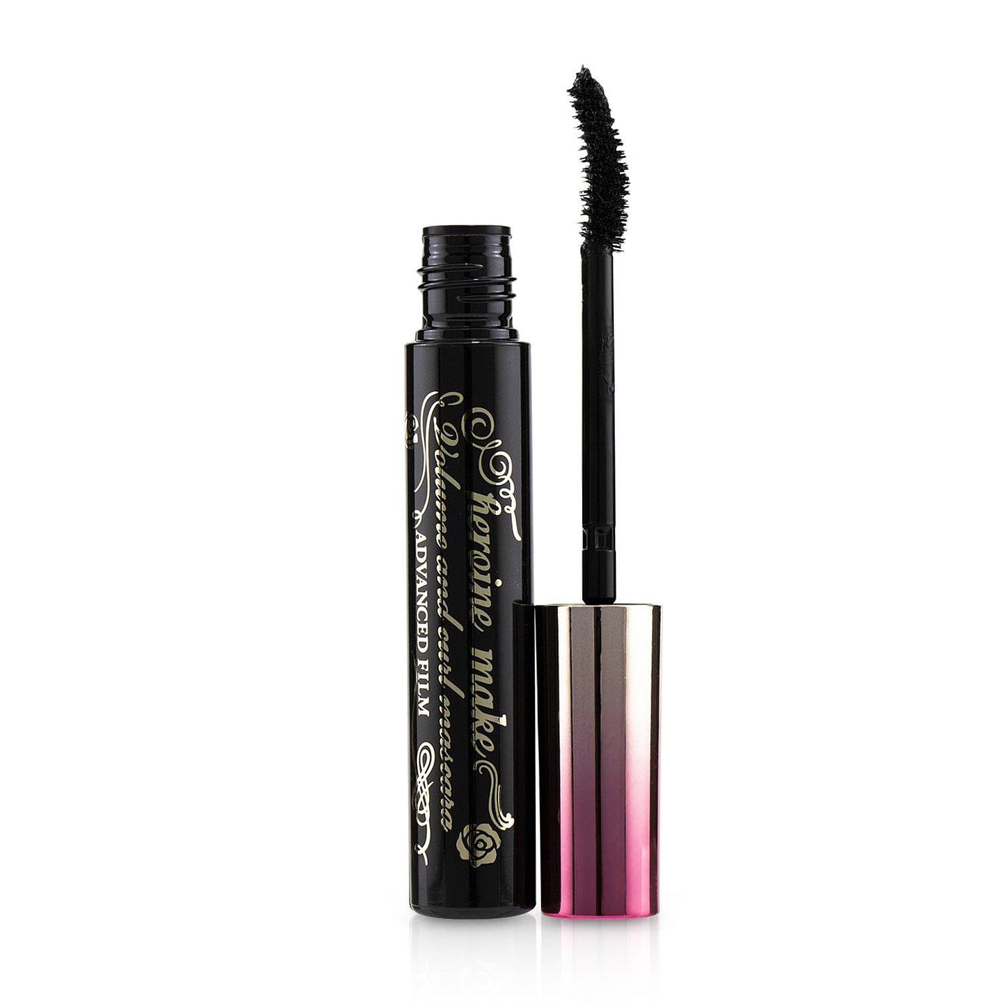 KISS ME Heroine Make Volume And Curl Waterproof Mascara Advanced Film – # Black 6g/0.21oz 6 g