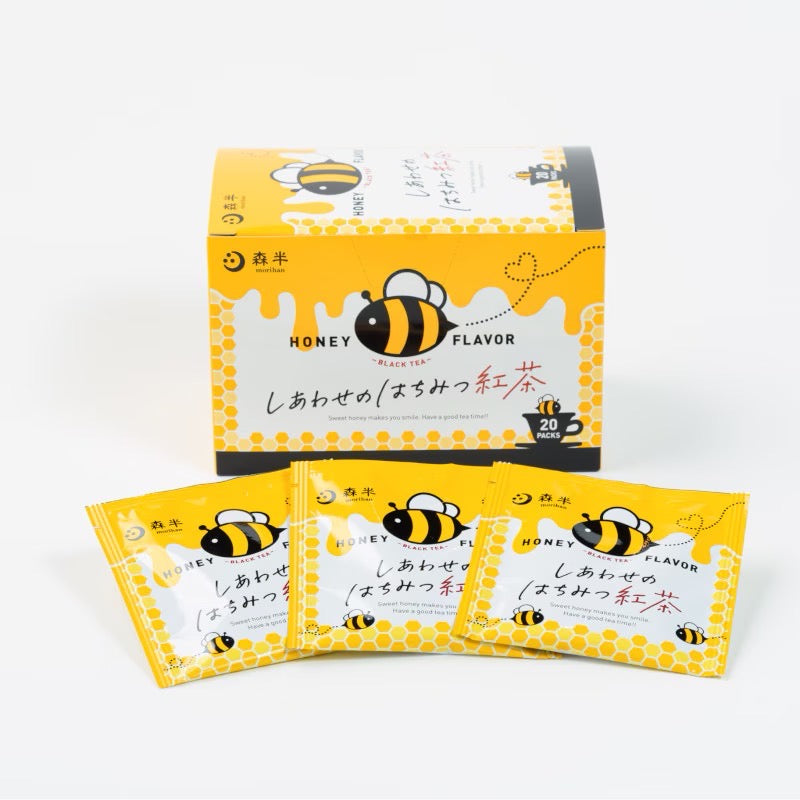 Morihan Happy Honey Black Tea 2g x 20 Tea Bags 1 each