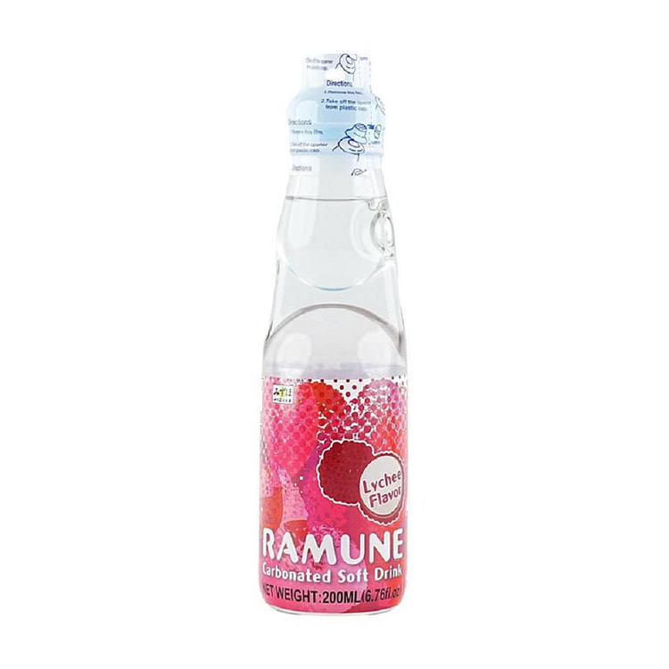 日本MIZUHO瑞橞 弹珠汽水 荔枝味200ml