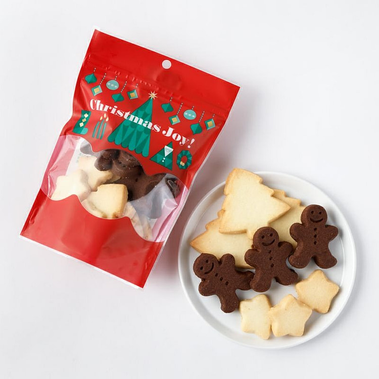 日本KINOKUNIYA圣诞什锦饼干组合3种20枚 1 盒