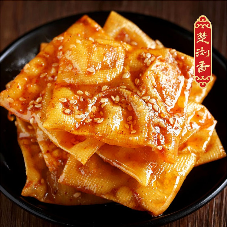 平江香辣泡泡干80g*4包酱香豆腐干零食休闲小吃 320 克