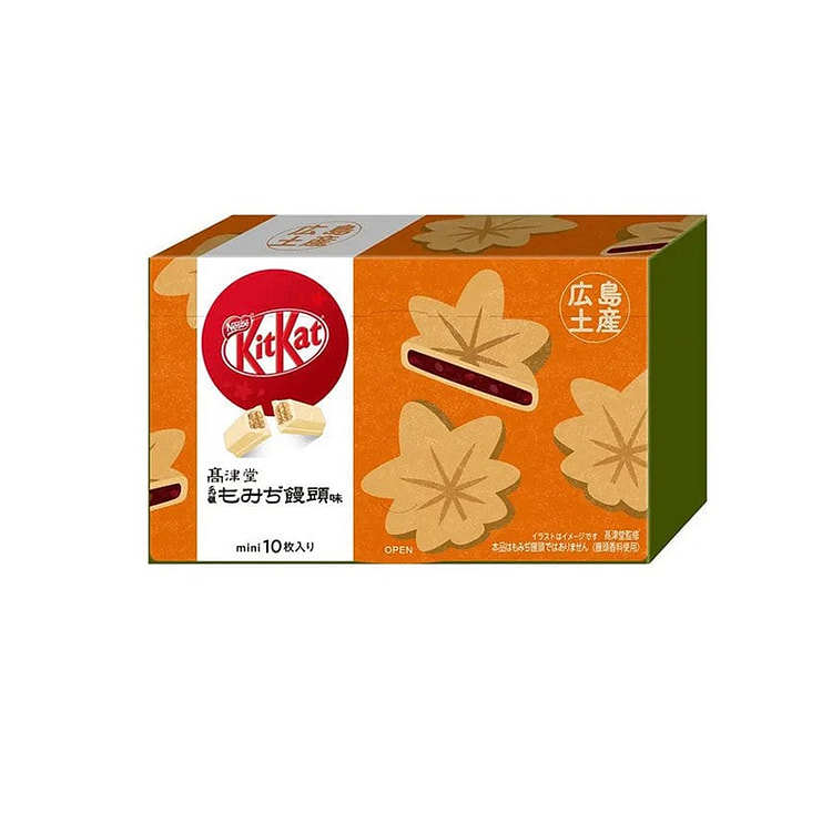 雀巢 奇巧 枫叶 威化饼干  10枚