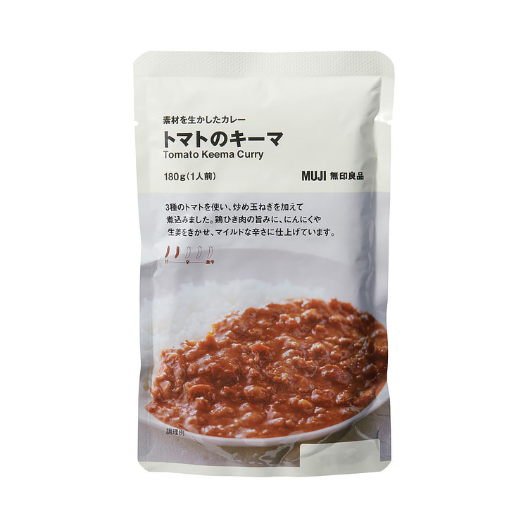 MUJI Tomato Keema Curry Sauce Spicy Chicken 180g 1 each