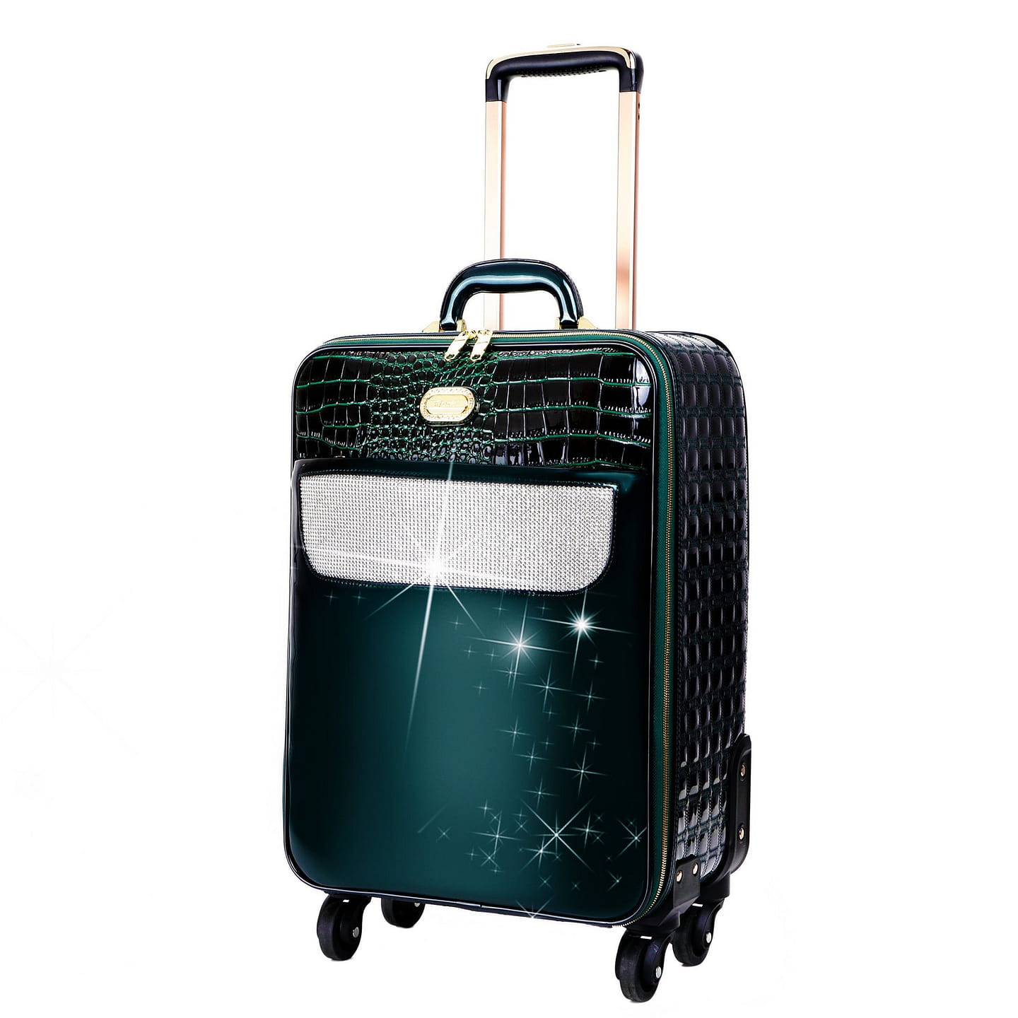 Sleek and Steady Light Weight Spinner Luggage [KGL8899-DG] 1 each