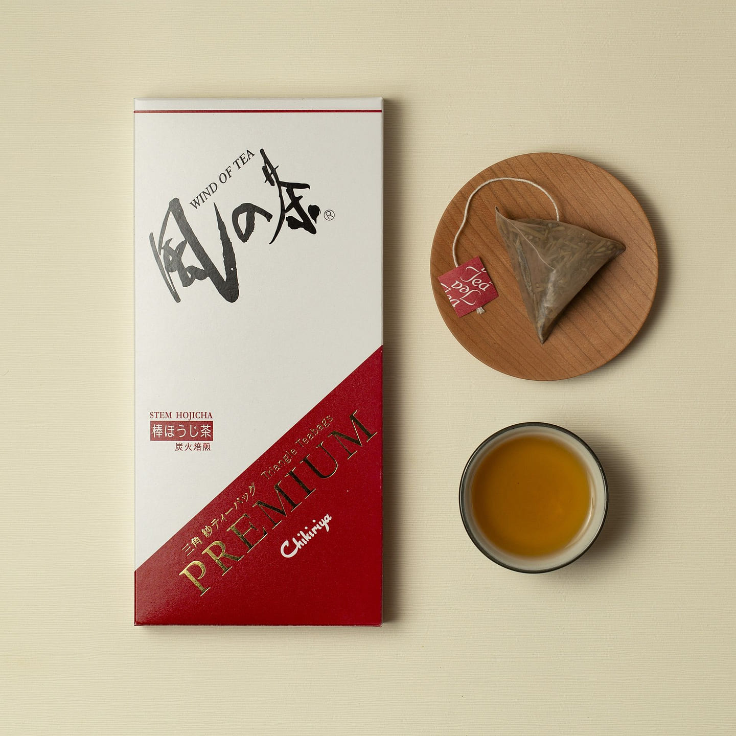 Premium Hojicha Rod (charcoal roasted) 12 Tea bags 30 g