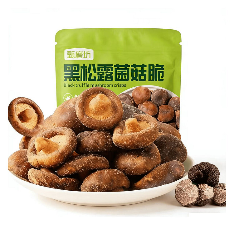 甄磨坊 黑松露鲜菇脆 100g