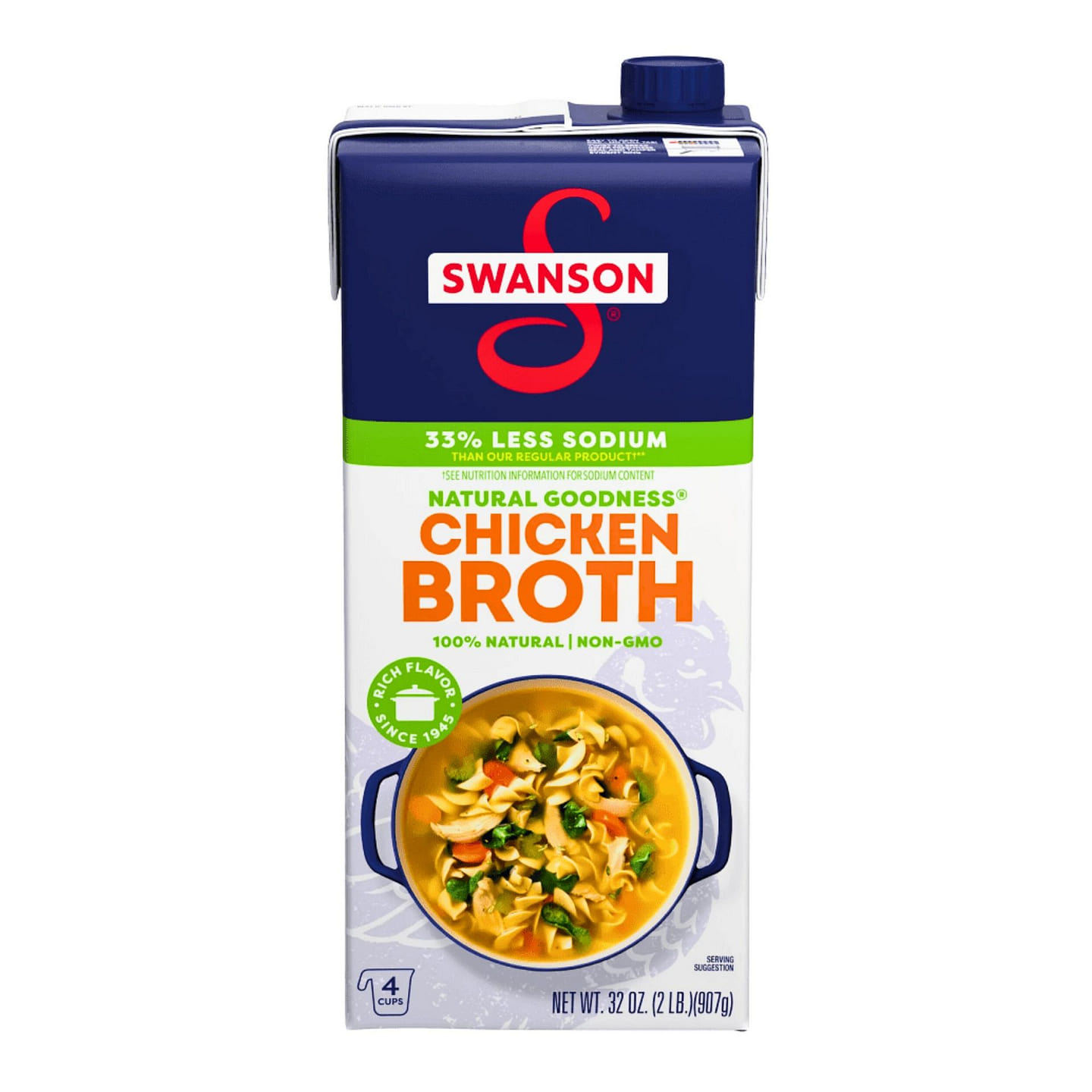 [Swanson] Natural Goodness Chicken Broth – 2lb 1 each