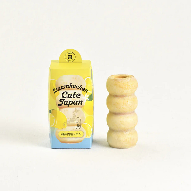 バウムクーヘンキュートジャパン(瀬戸内塩レモン) 1 箱