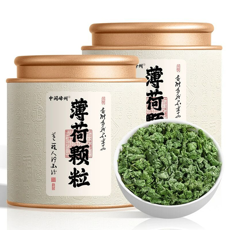 中闽峰州薄荷叶茶叶颗粒