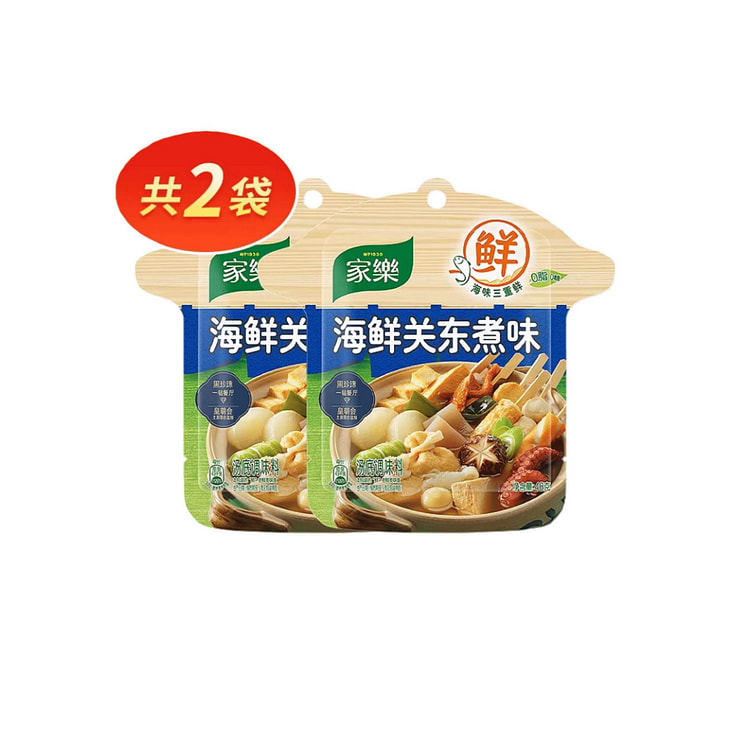 家乐海鲜关东煮汤料46g*2包 92 克