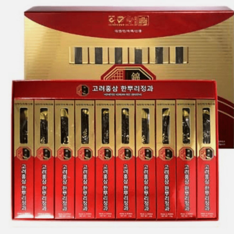 6年韩国蜂蜜红参整根 10根