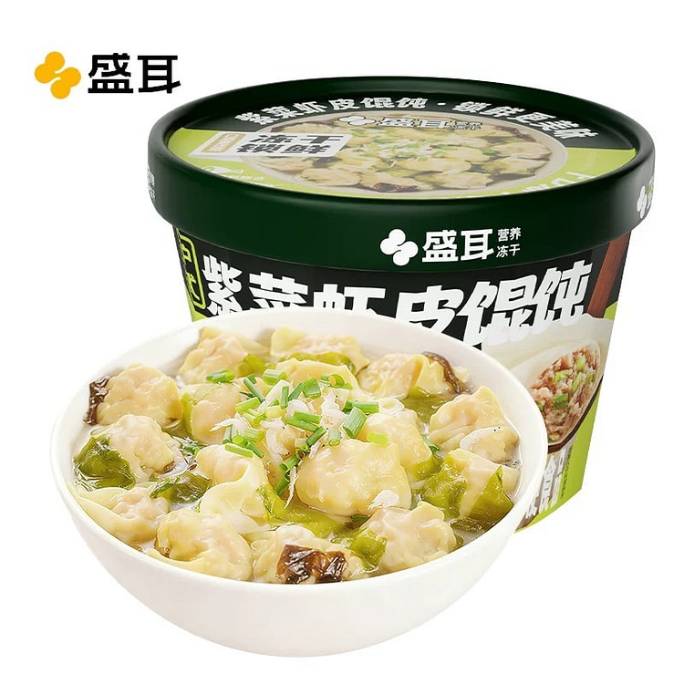Sheng Er Seaweed Shrimp Skin Wonton Snack 22g 1 each