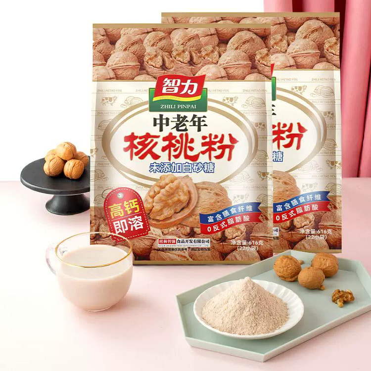 中老年核桃粉高钙营养早餐饮品616g（22小袋）