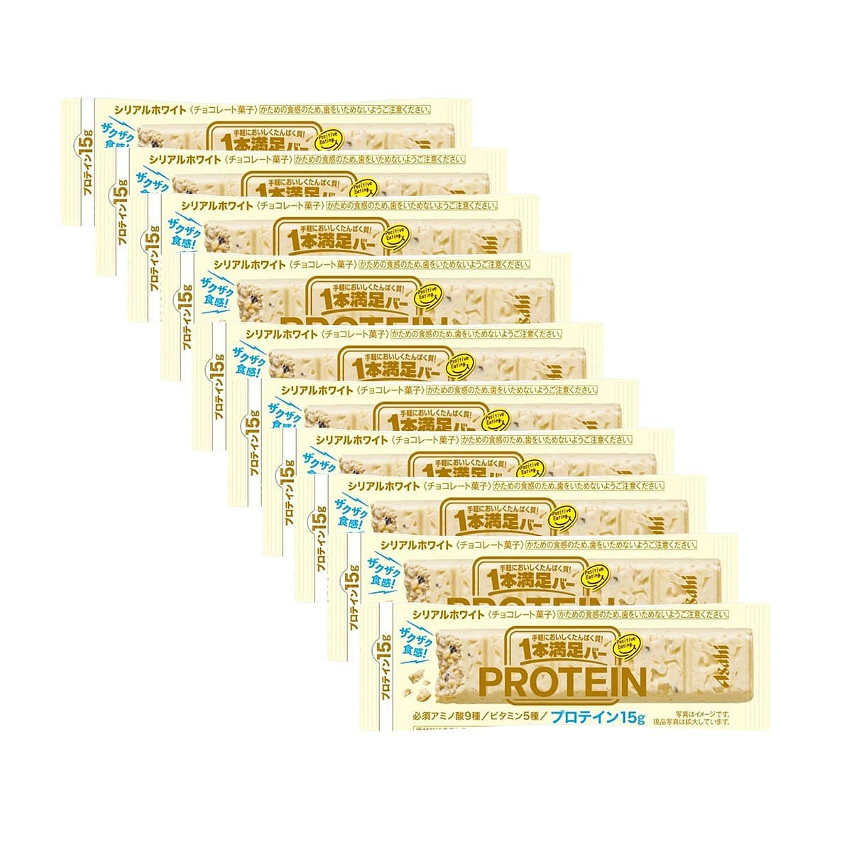 Asahi Protein Bar (White Chocolate) 15g*10 1 each