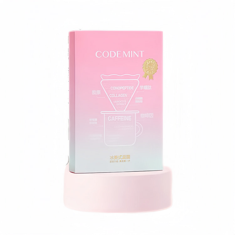 CodeMint【周扬青主理】纨素之肤冰美式金标面膜一盒（内含25ml*5片）