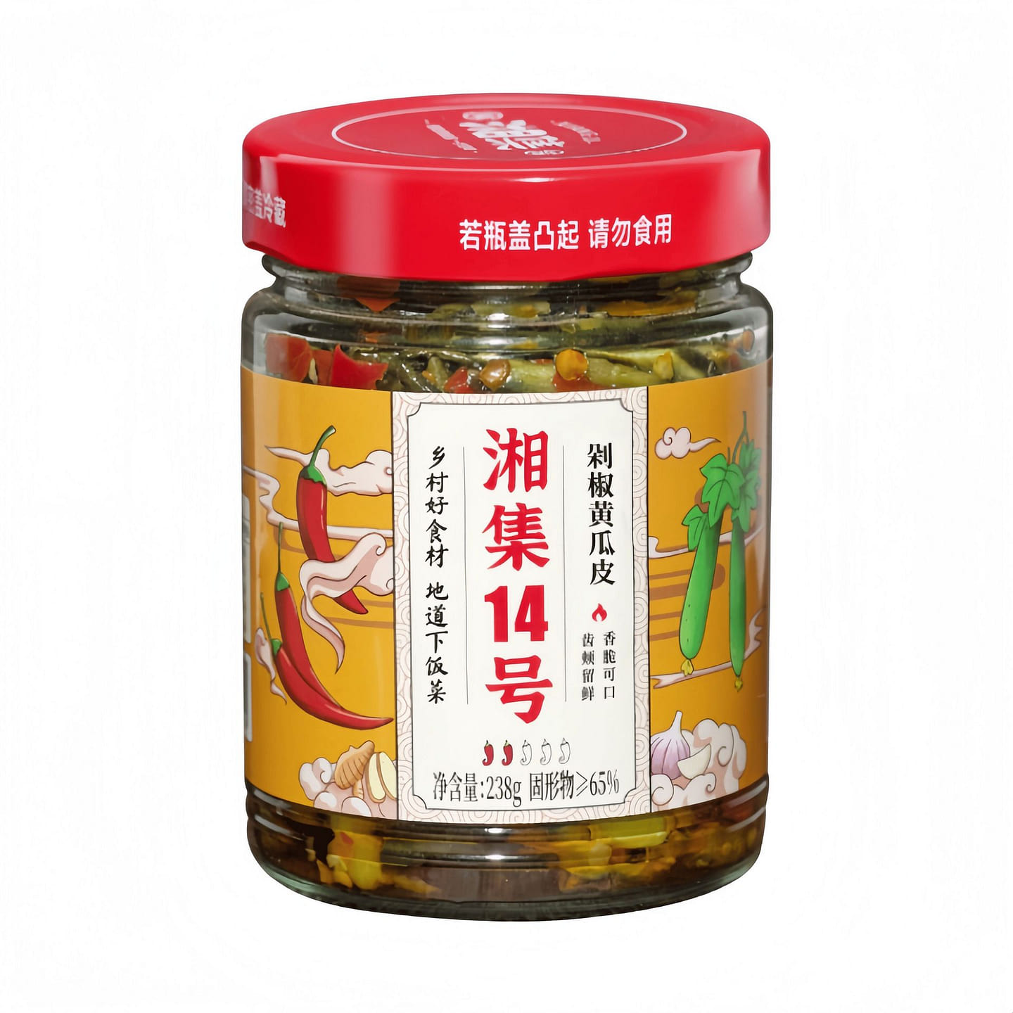 Chopped Chili Cucumber Skin Pickles 238g*1 jar 238 g