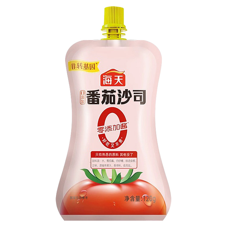 Hai Tian Zero 0 added tomato sauce 120g * 1 bottle