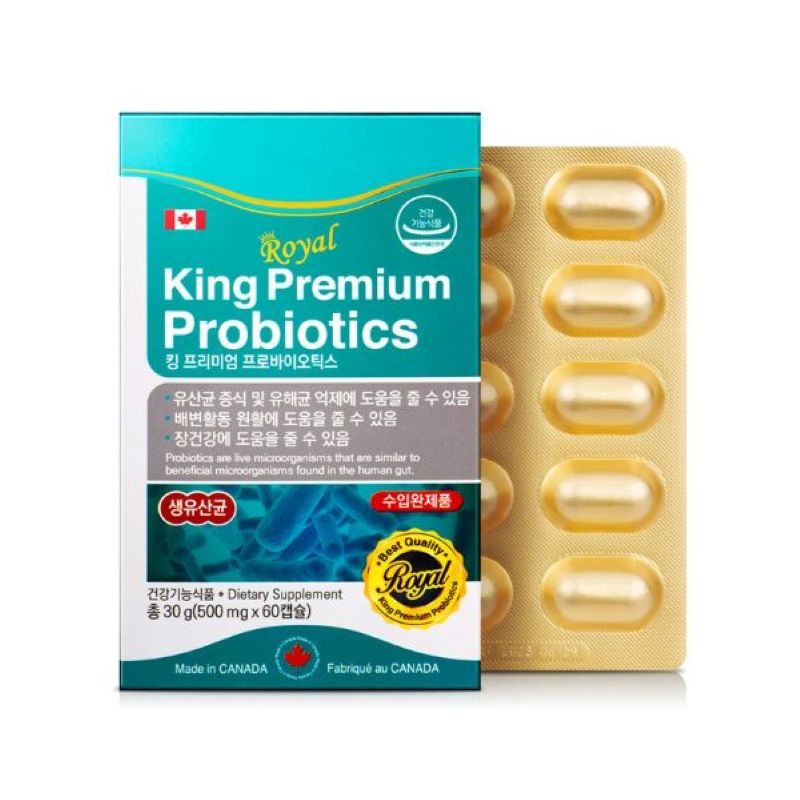 King Probiotics Breast Milk Lactic Acid Bacteria 60 count