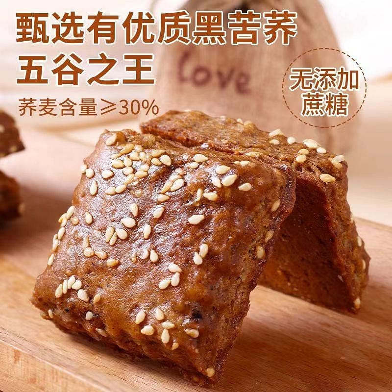 No added sugar yam buckwheat shortcake black sesame 100 g