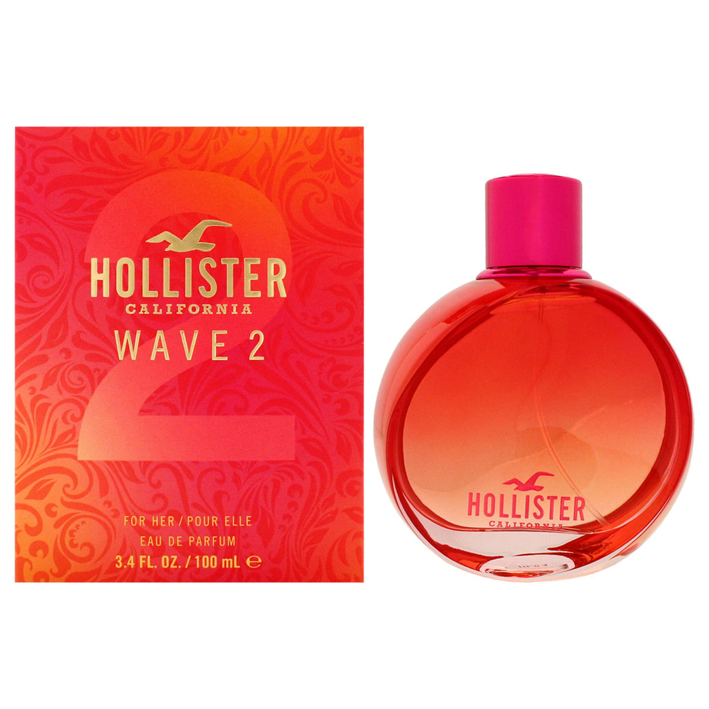 Wave 2 by Hollister for Women – 3.4 oz EDP Spray 3.4 oz